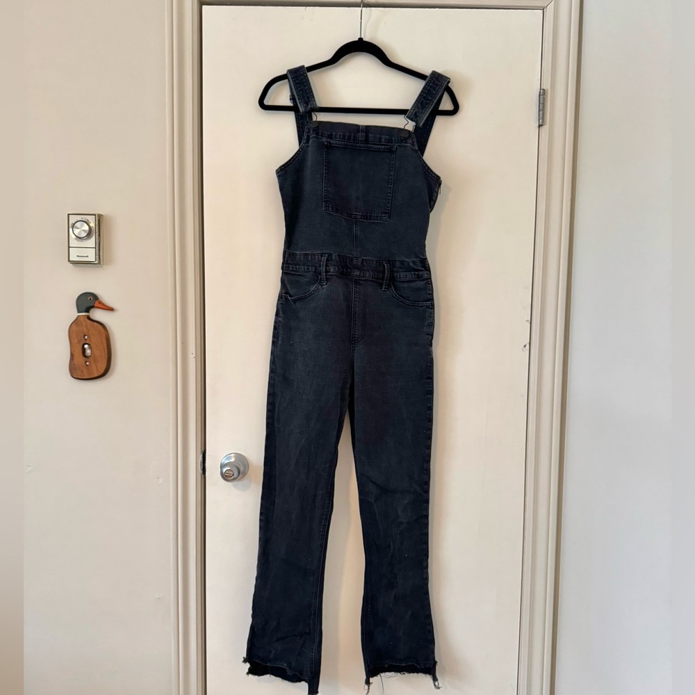 Lucky Brand Black Overalls